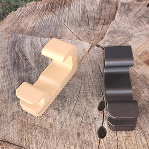 Trail & Timber™ BarkBite Gear Hook — Strap-On Tree Hook for Packs & Gear