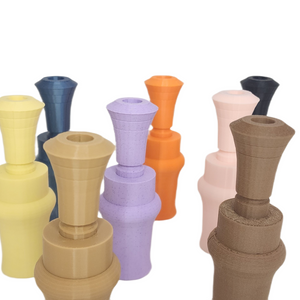 Get Ducked “Quacker” — Full-Size Display Duck Call (Non-Functional PLA) • Custom Colors: Top, Bottom & Ring