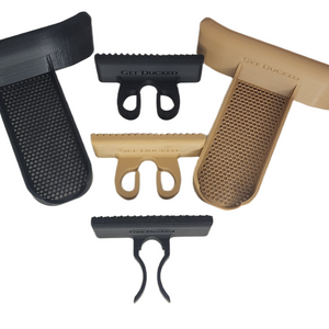 Trail & Timber™ TreeLock Duo — Buttstock Boot + Barrel Clip (Strap-Mount Kit)