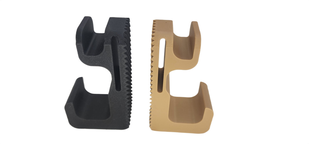 Trail & Timber™ BarkBite Gear Hook — Strap-On Tree Hook for Packs & Gear