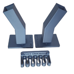 Trail & Timber™ Plug & Stow Kit — (2) MOJO® Wall Holders + (1) Charging-Wire Holder