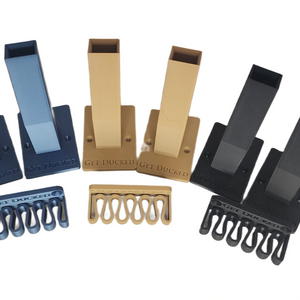 Trail & Timber™ Plug & Stow Kit — (2) MOJO® Wall Holders + (1) Charging-Wire Holder