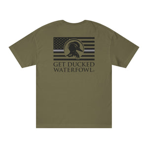 Patriot Edition - Thin Grey Line *Printed in-house. Never outsourced*