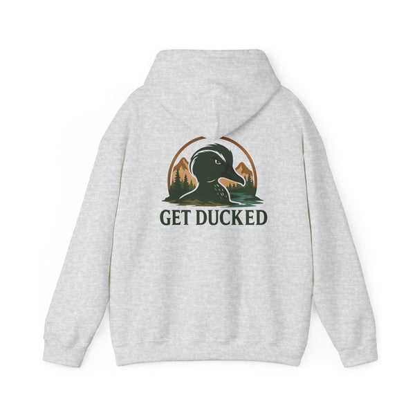 Get Ducked Logo Hoodie — Signature Collection *Printed in-house. Never outsourced*