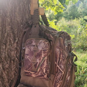 Trail & Timber™ BarkBite Gear Hook — Strap-On Tree Hook for Packs & Gear