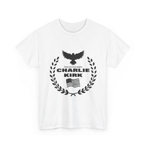 Charlie Kirk In Our Hearts *Printed in-house. Never outsourced*