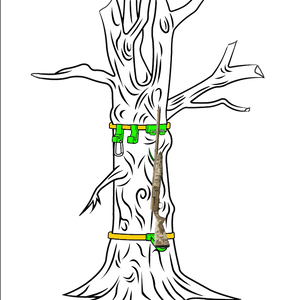 Trail & Timber™ TreeLock Duo — Buttstock Boot + Barrel Clip (Strap-Mount Kit)